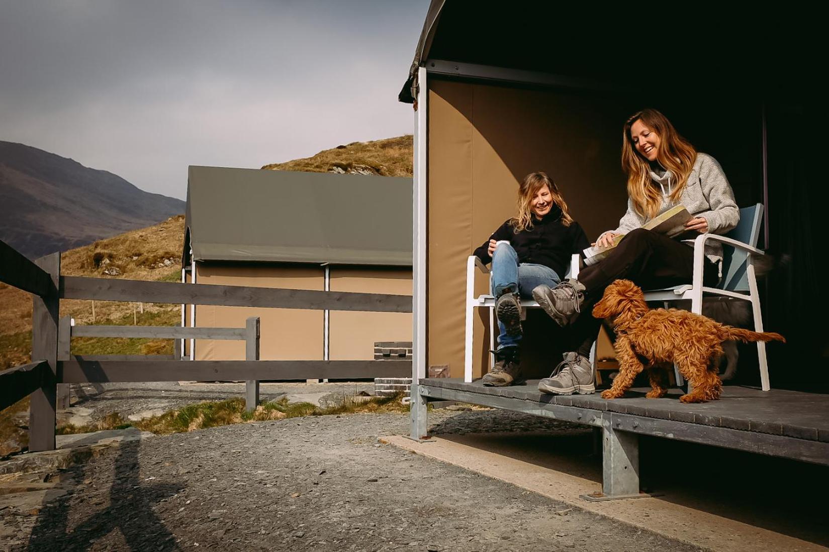 Llechwedd Glamping Hotel Blaenau Ffestiniog Eksteriør billede