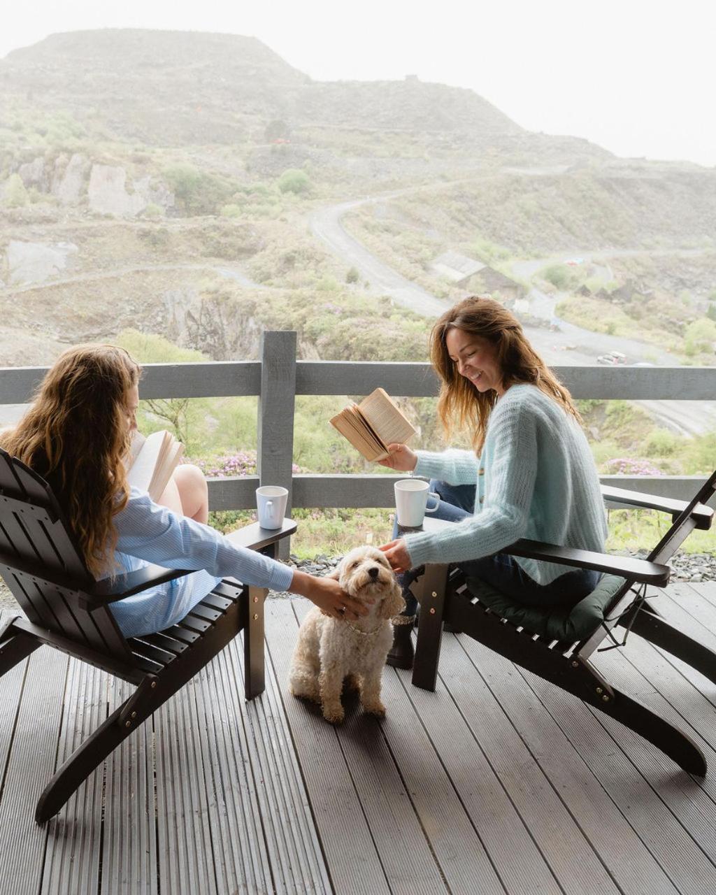 Llechwedd Glamping Hotel Blaenau Ffestiniog Eksteriør billede